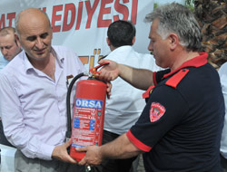 Okullara Yangın Tüpü