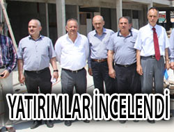 Yatırımlar Yerinde İncelendi