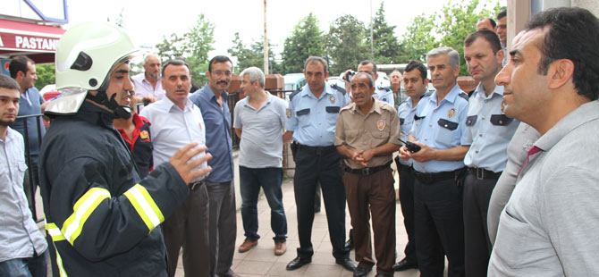 YANGIN TATBİKATI