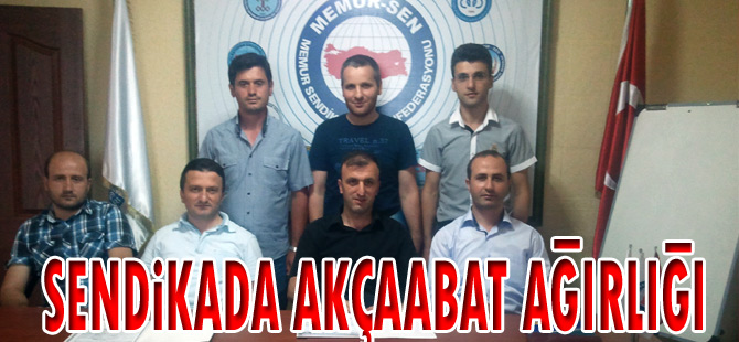 SENDİKA'DA AKÇAABAT AĞIRLIĞI