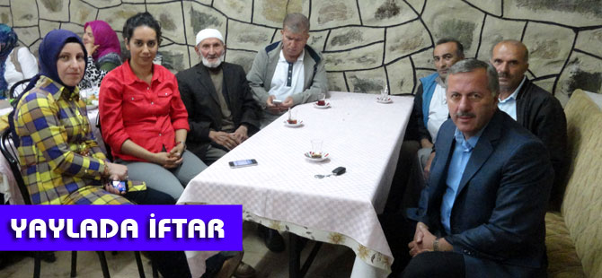 Kaymakam Erikli Yaylasında