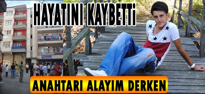 16 yaşındaki genç hayatını kaybetti.