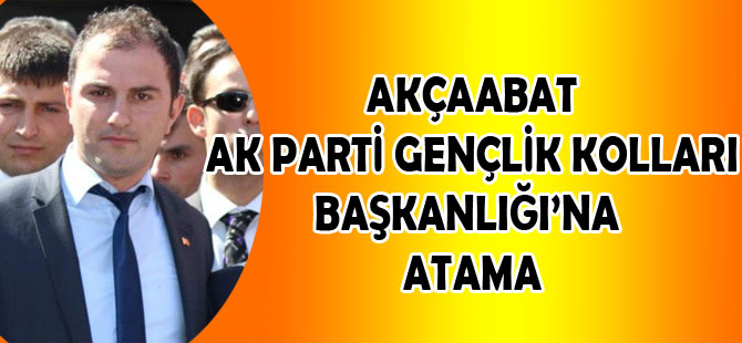 Gençlik Kollarına Atama Yapıldı
