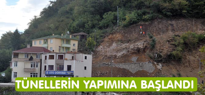 Yıldızlı'da Tünellerin Yapı