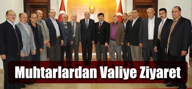Akçaabat Muhtarlar Derneği Başkanı Gedikli, Vali Öz'ü Ziyaret Etti