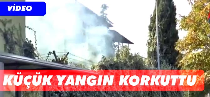 Yangın İhbarı vatandaşları tedirgin etti.