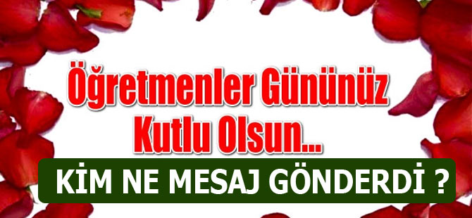 24 Kasım Öğretmenelr Günü Mesajları