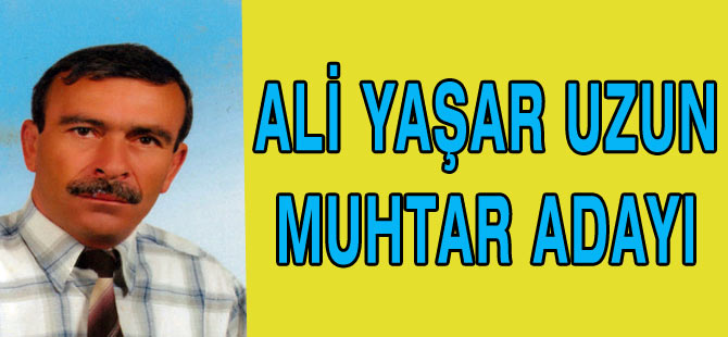 Şehit Babası Muhtar Adayı Oldu
