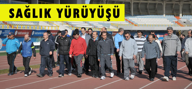 Akçaabat'a Sağlıklı Yaşam Yürüyüşü