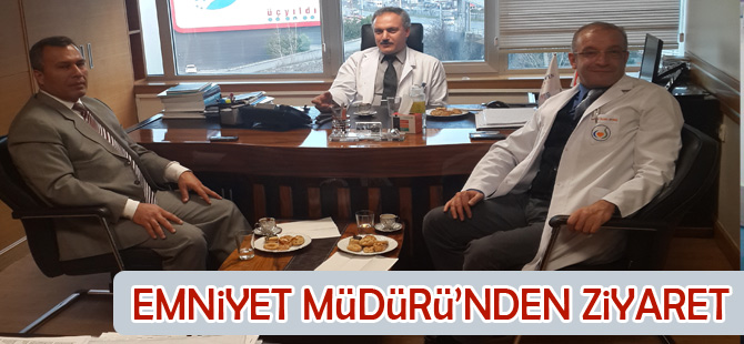 Murat Köksal, Özel Yıldızlıgüven Hastanesi’ni ziyaret etti.