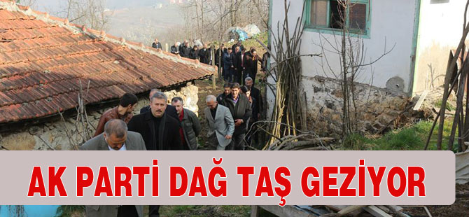 AK Parti Beldelerde Çalışıyor.