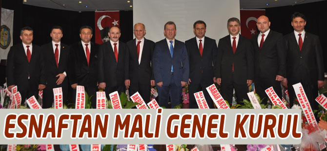 Esnaf Mali Genel Kurulunu Yaptı.