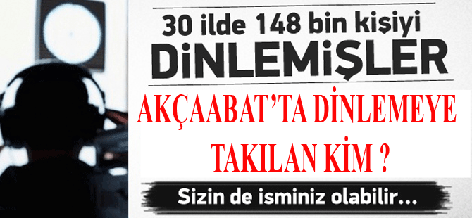 30 ilde 148 bin kişi dinlenmiş! İşte o liste