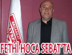 Fethi Hoca Takımın başında