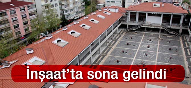 Hamam Çimeni İnşaatında Sona Gelindi