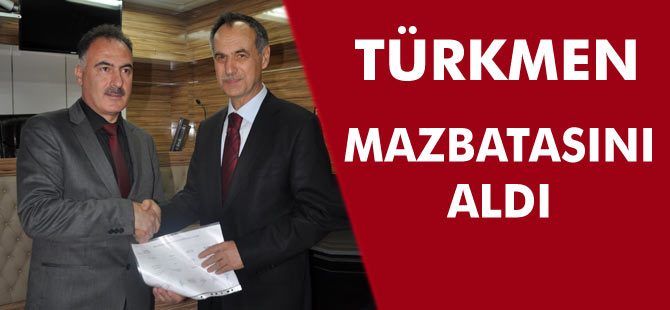 Türkmen Teşekkür Ziyaretinde.