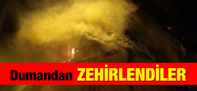Dumandan Zehirlendiler