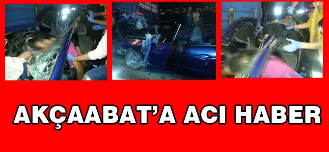 Akçaabatlı 5 Kişi Trafik Kurbanı