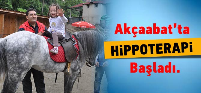 Akçaabat'ta Hippoterapi Başladı