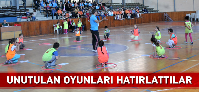 Unutulan Çocukluk Oyunlarımız Hatırlatıldı.