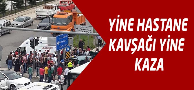 Akçaabat'ta Trafik Kazası