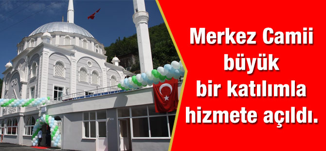 Fıstıklı Mahallesi Camii Hizmete Açıldı