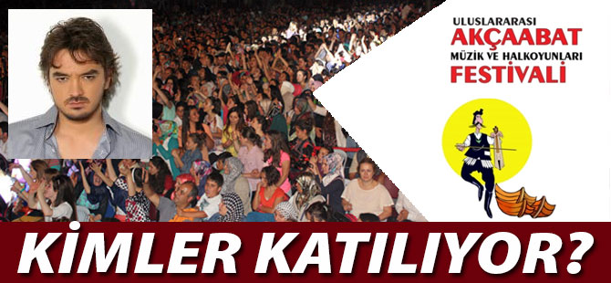 Festival Sanatçıları Belli Oldu.