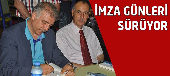Kitap Fuarı ve İmza Günleri Sürüyor