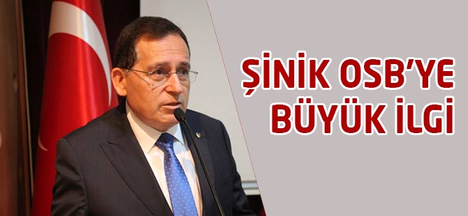 Şinik OSB'de Yer Kalmadı