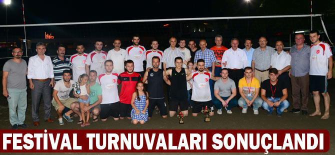 Turnuvalar Sonuçlandı