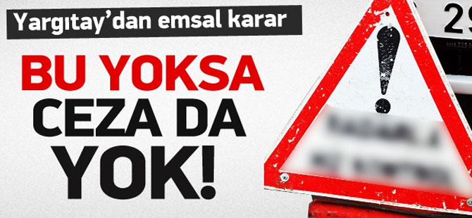 Yargıtay'dan emsal ''radar'' kararı
