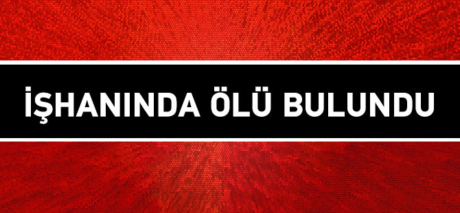 Akçaabat'ta bir kişi ölü olarak bulundu.