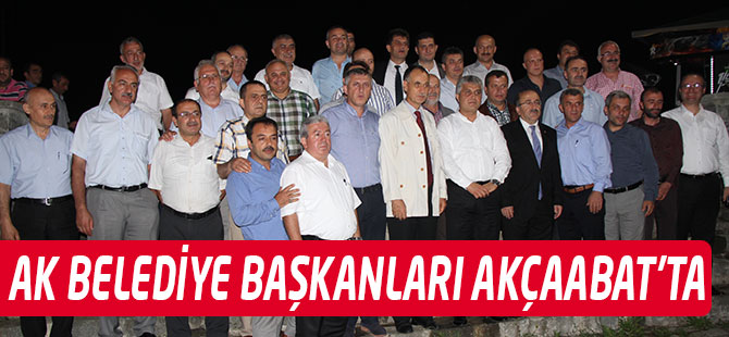 Başkanlar Akçaabat'ta Toplandı