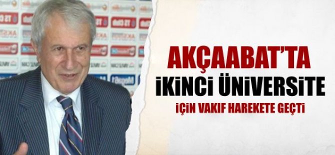 Akçaabat'ta 2. Üniversite