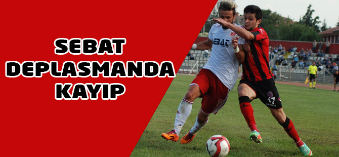 Akçaabat Sebatspor Deplasmanda Kayıp