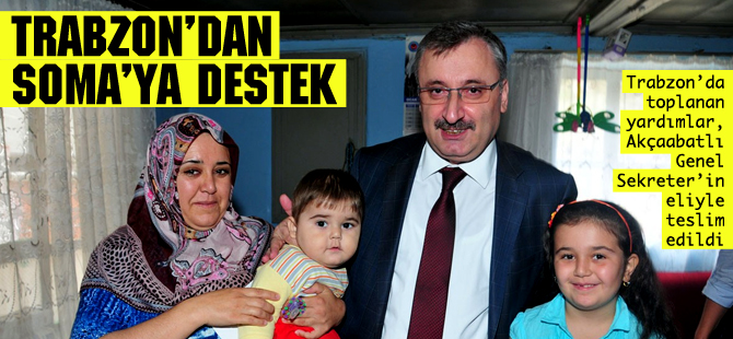 Soma'ya yardım eli