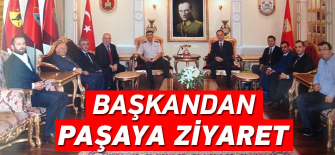 Başkan'dan Paşaya Ziyaret