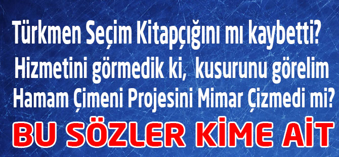 Öyle Açıklamalar Yaptı ki!
