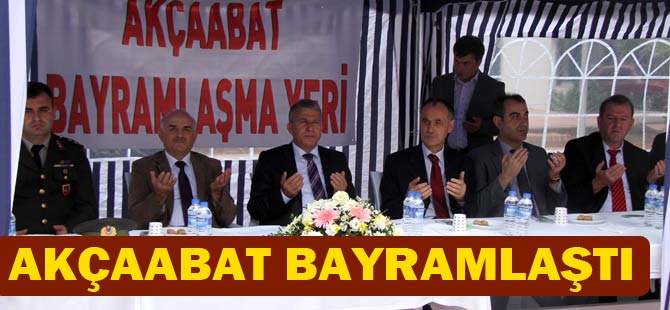 Akçaabat Bayramlaştı