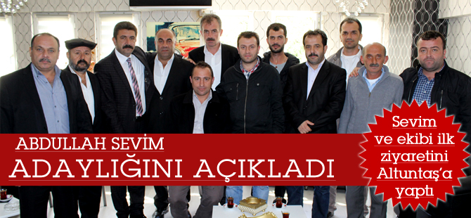 Sevim adaylığını açıkladı
