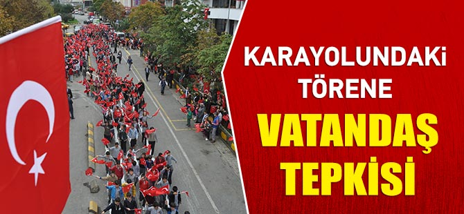 Tören Alanı Tepkisi