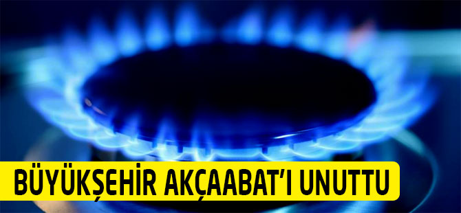 Akçaabat Doğalgaz'da da Unutuldu.