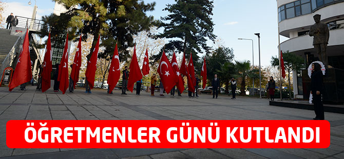 Akçaabat’ta 24 Kasım Öğretmenler Günü çeşitli etkinliklerle kutlandı.