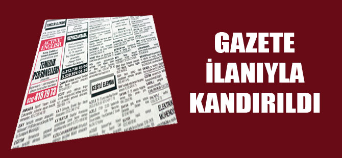 İlanla Dolandırıldı