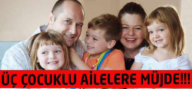 3 çocuklu ailelerin maaşı artacak