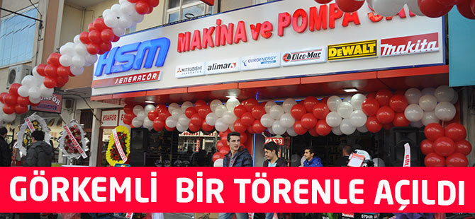 HSM JENERATÖR açıldı.