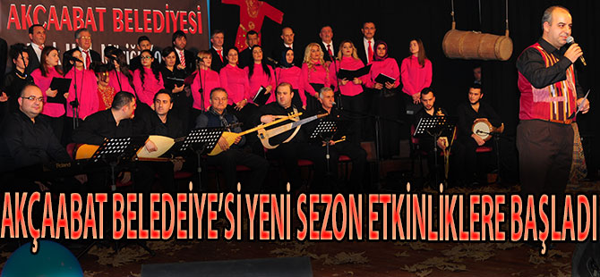 BELEDİYE YENİ SEZON ETKİNLİKLERİNE BAŞLADI