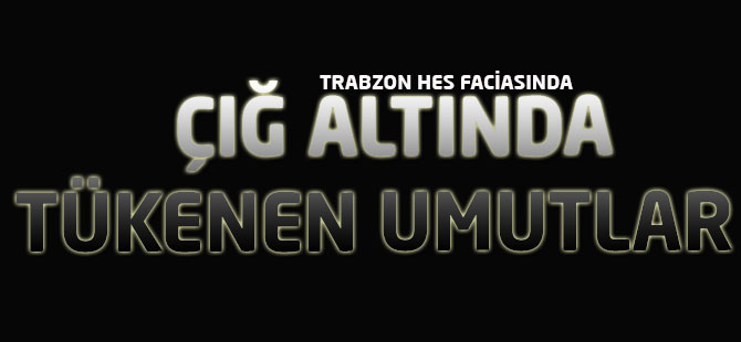 Çığ Faciasında Umutlar Tükeniyor