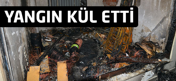 Yangın Kül Etti