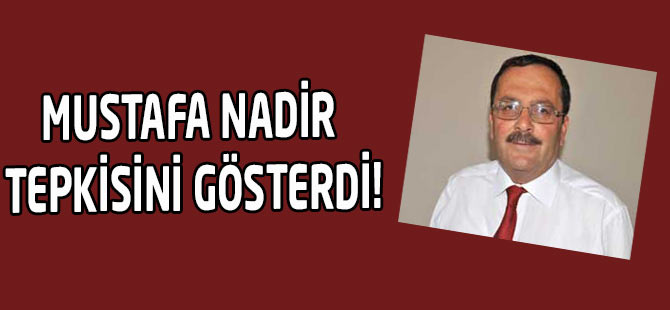 Chp İlçe Başkanı Tepkisini Gösterdi